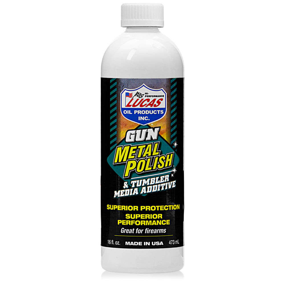 Cleaning Equipment Lucas Oil Products Inc. 4.50" GUN METAL POLISH - 16 OZ